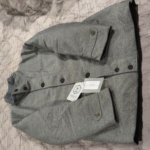 Norwegian Wool Light Grey City Active Parka